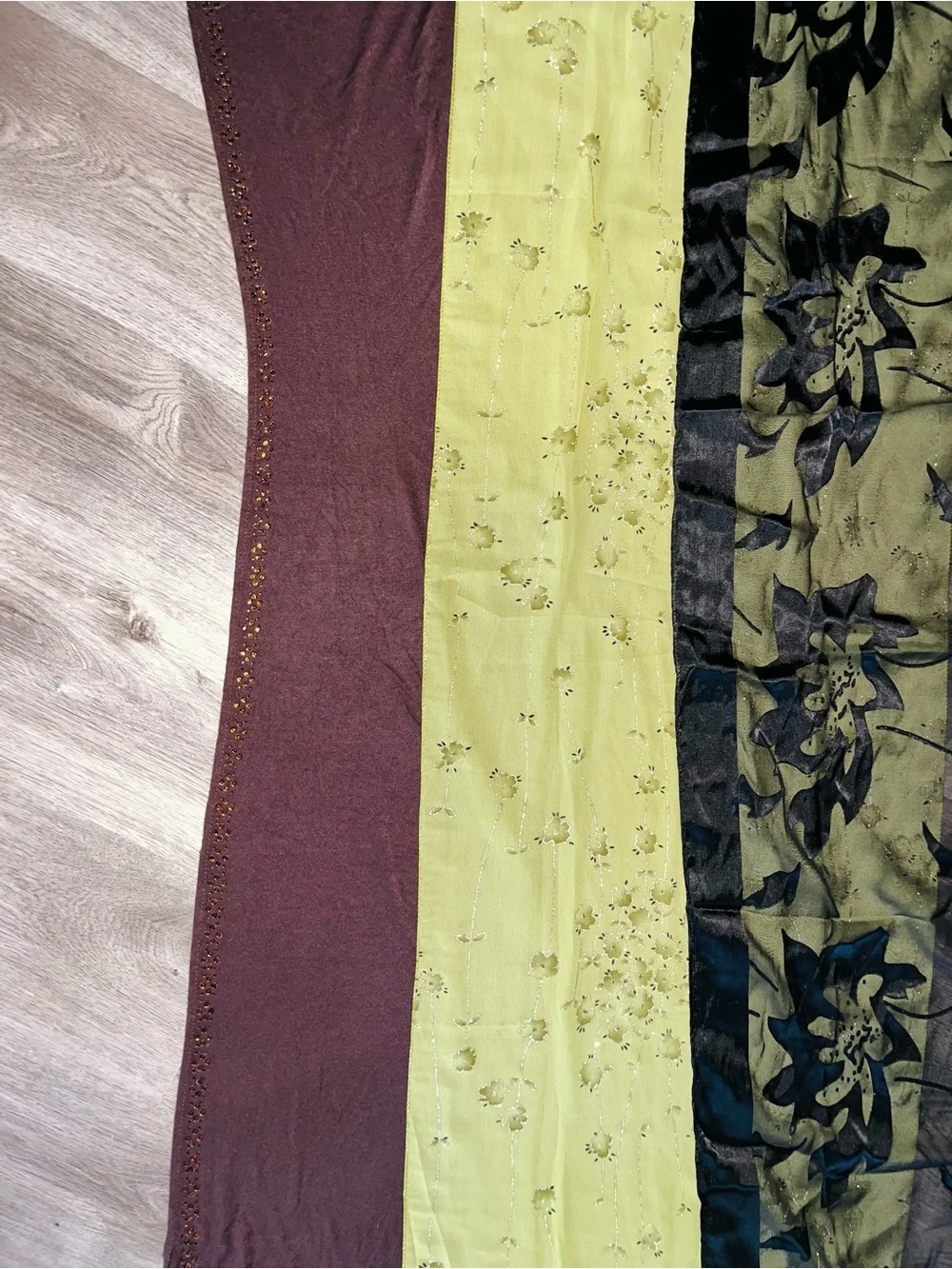 Vince  Camuto Women's Scarf Set - Lime, Brown & Black